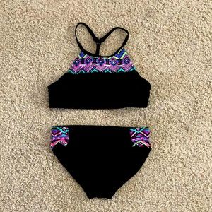 Girls 2 piece bikini from justice. size 8